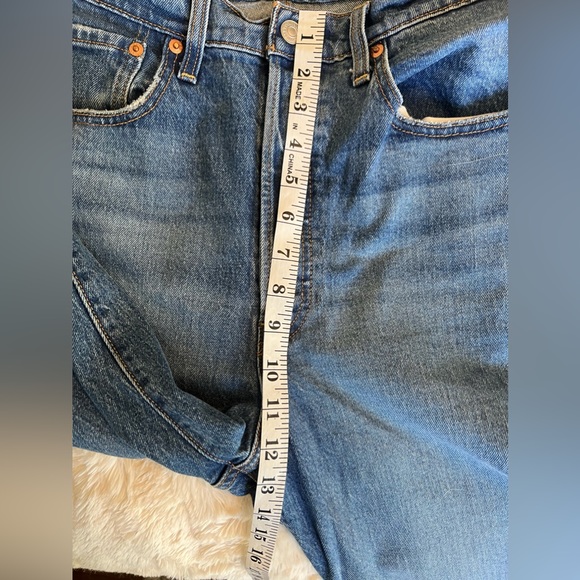 EUC Levi’s Ribcage Straight 30 x 27 13” rise - Picture 7 of 8